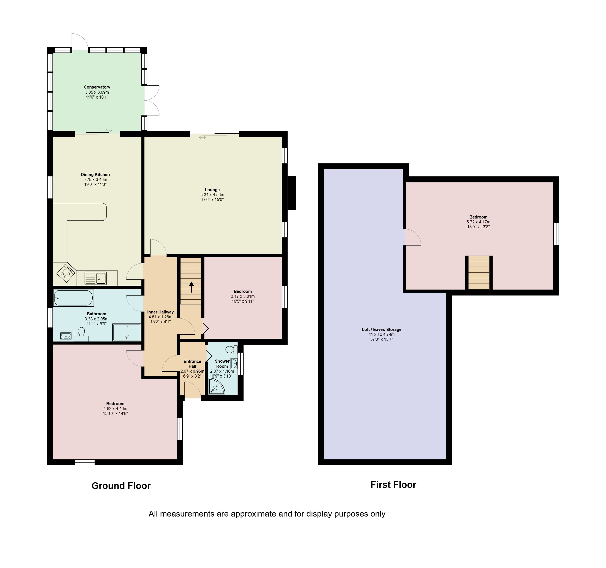 29, Station Road, Newchapel floorplan