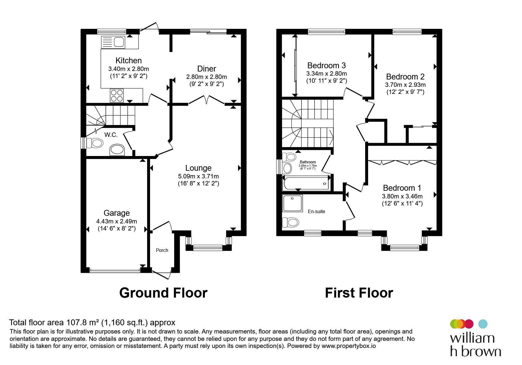 124, Osprey Road, Waltham Abbey floorplan