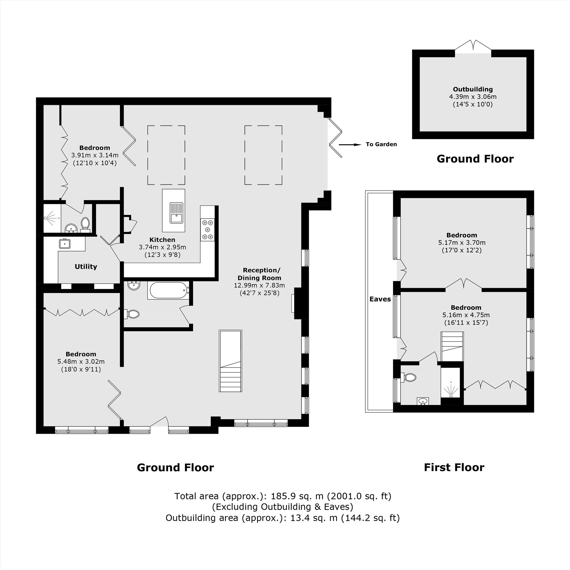 5, Hollybank Close, Hampton floorplan