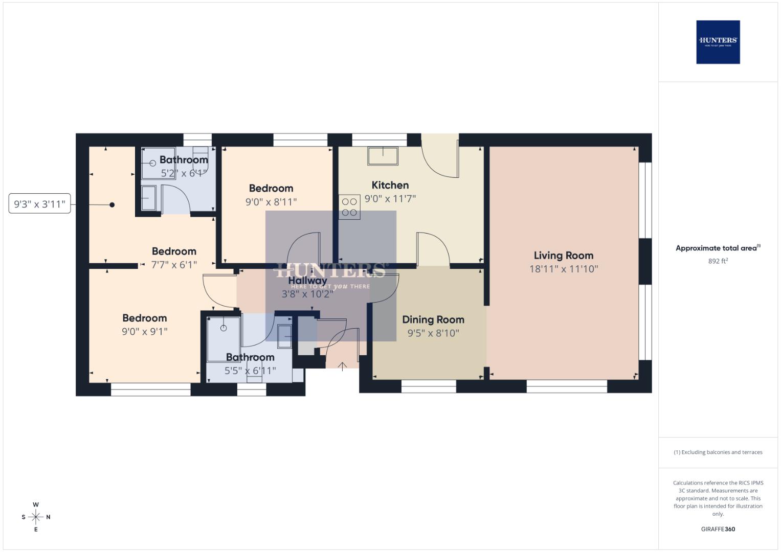 23, Badgerwood, Wokingham floorplan