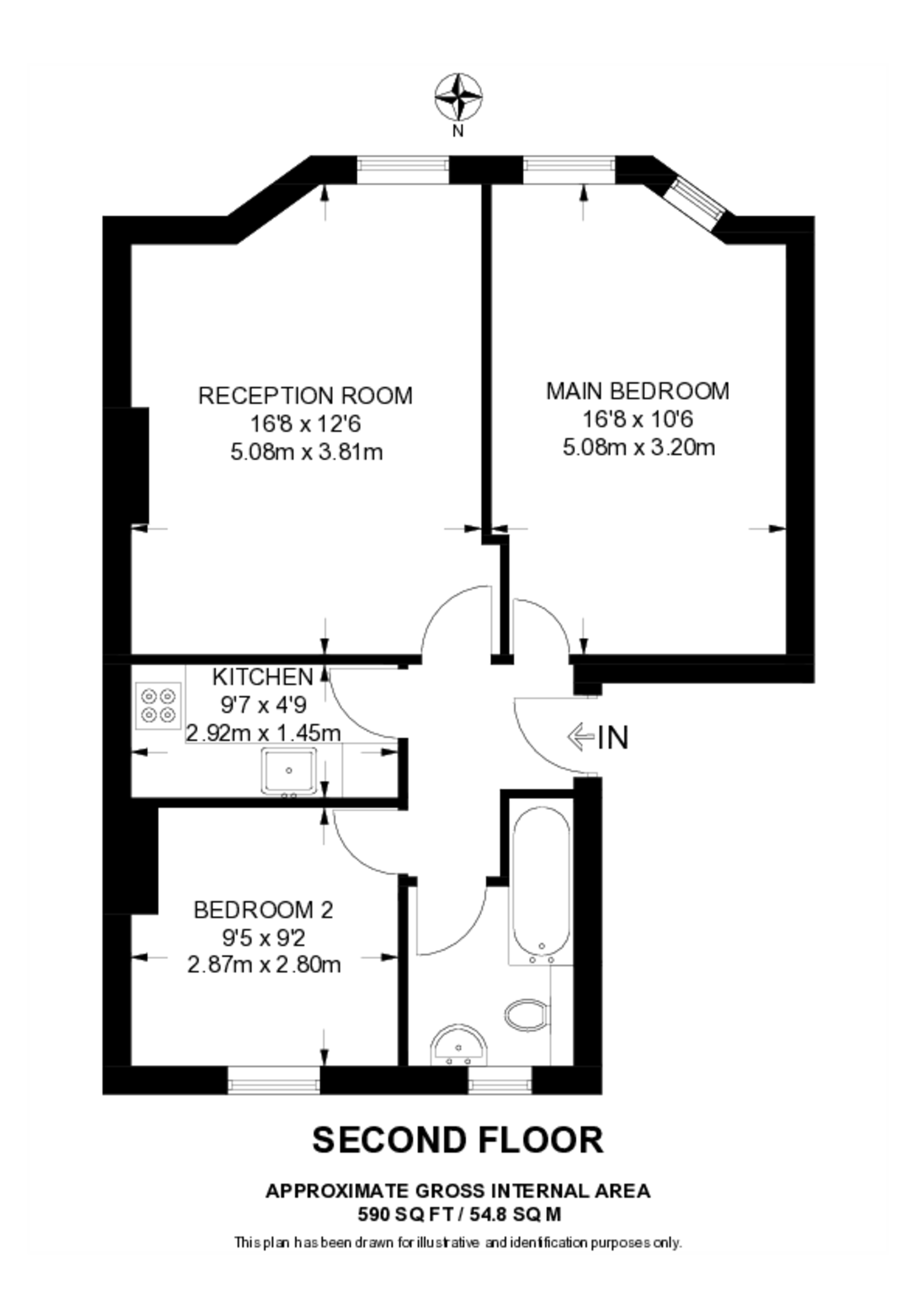 The Vale, Acton floorplan