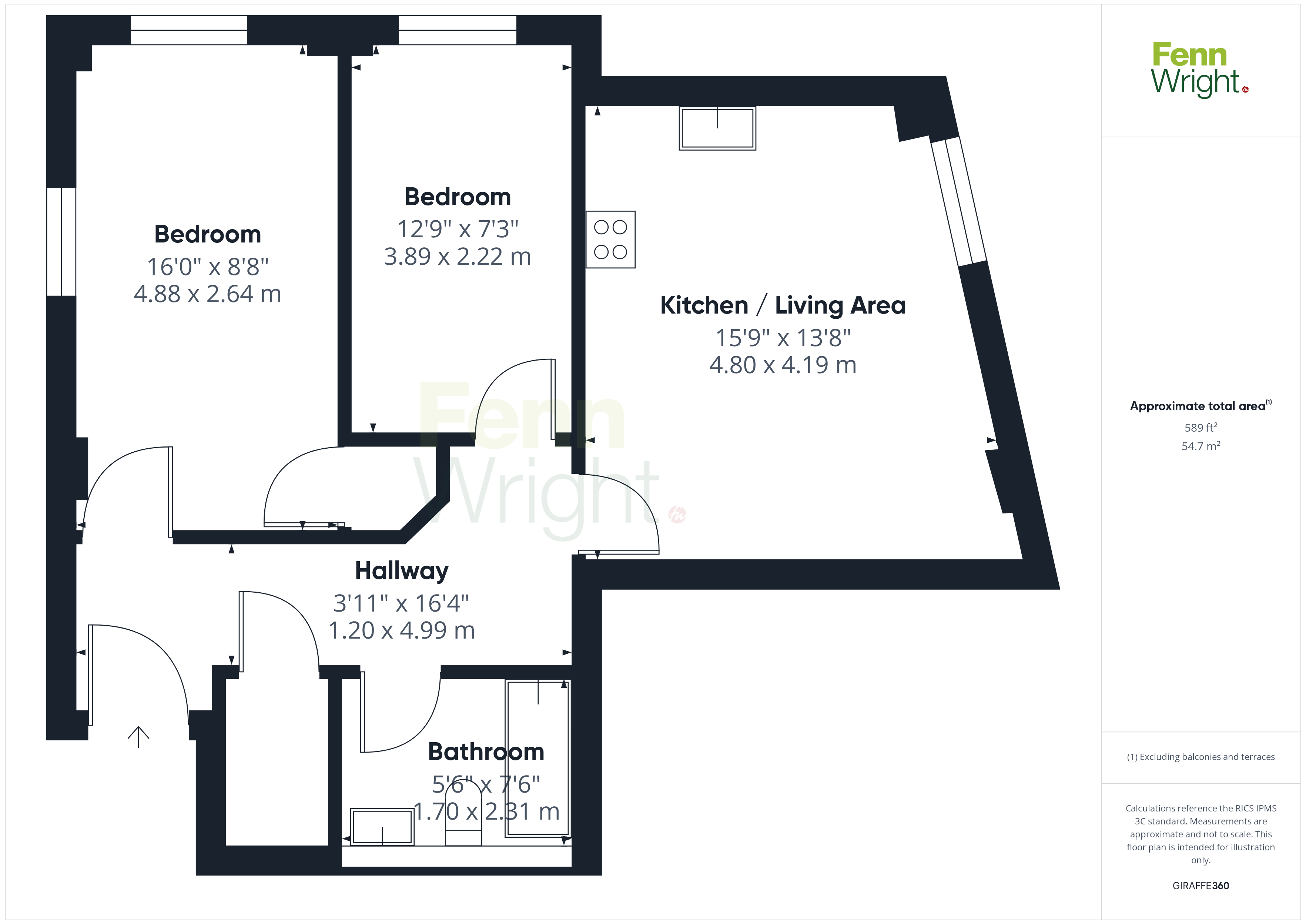 Flat 4, Pioneer Court,, New Street, Suffolk floorplan