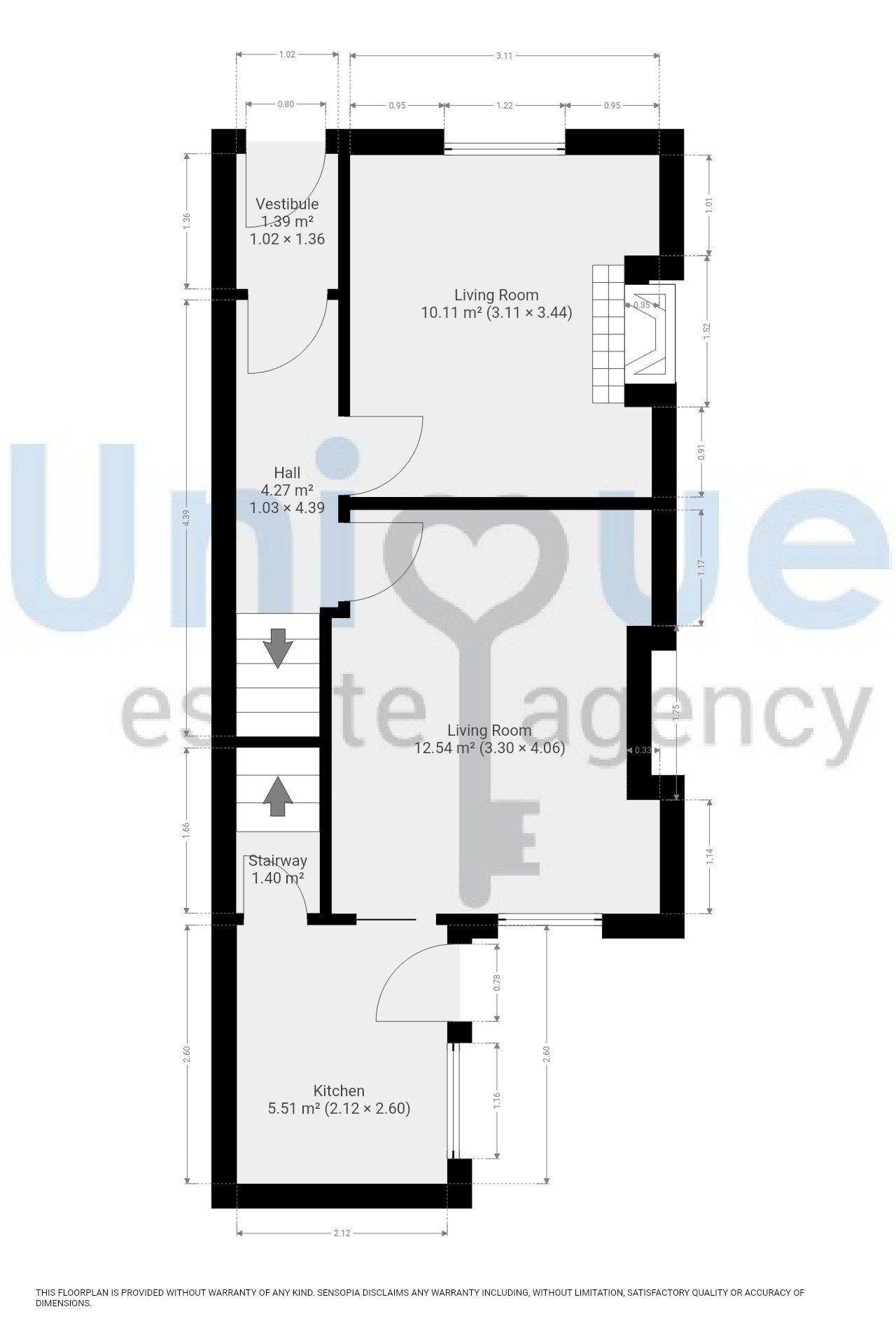 North Albert Street, Fleetwood floorplan
