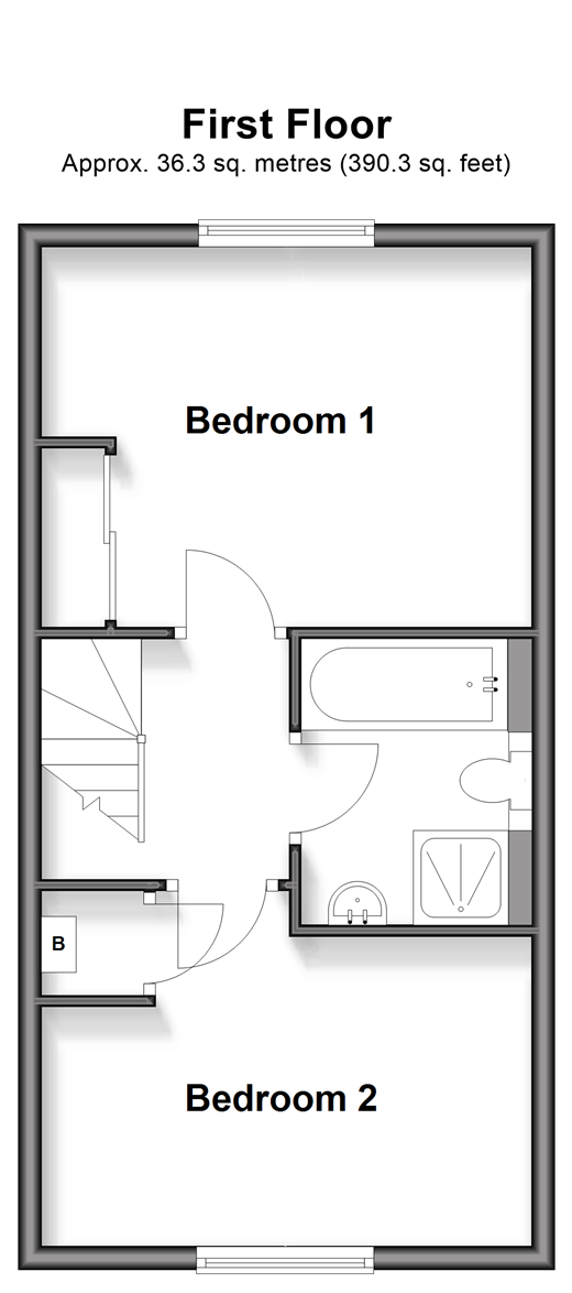 Nuthatch Drive Finberry, Ashford floorplan
