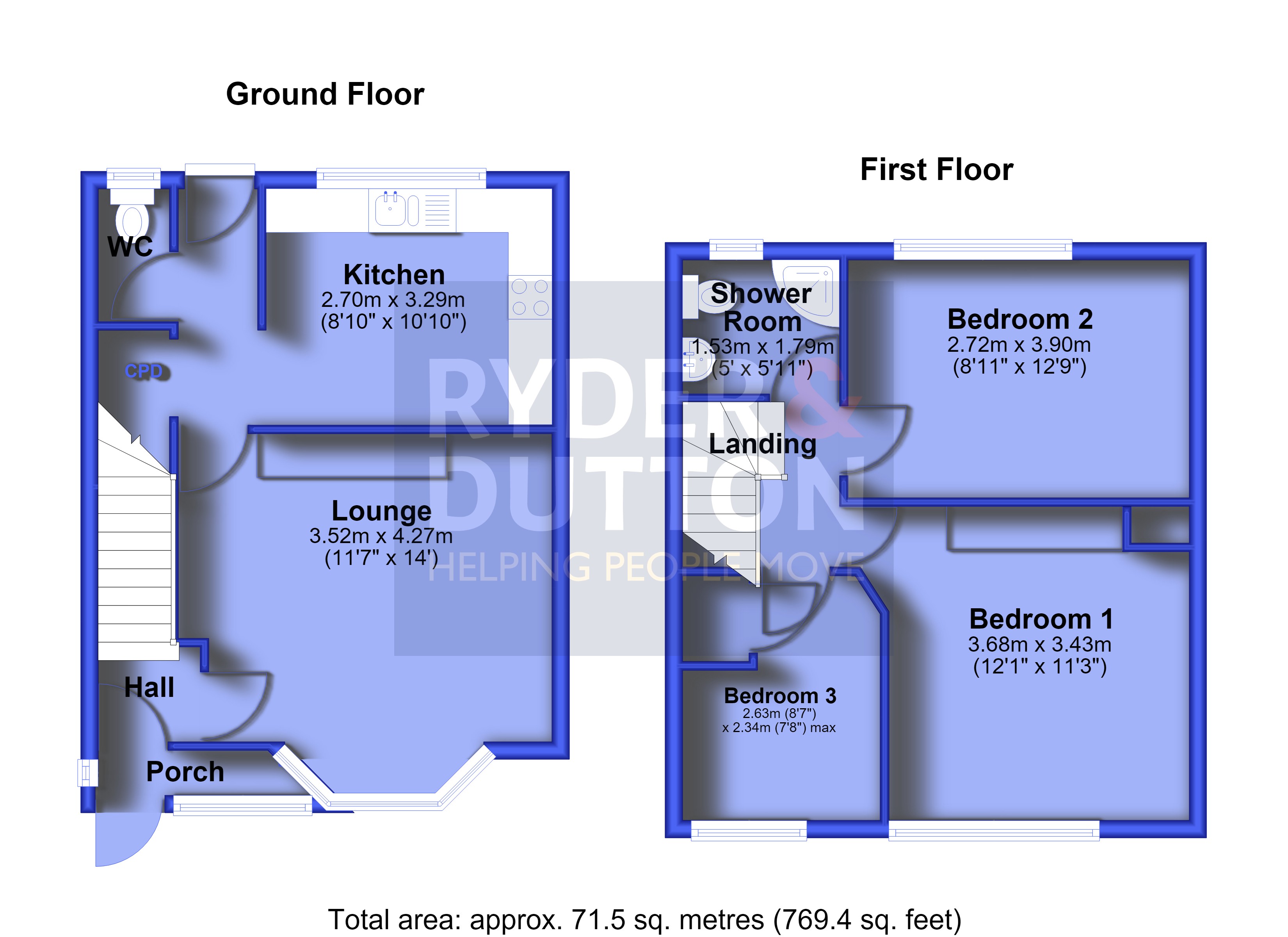 187, Charlestown Road, Greater Manchester floorplan
