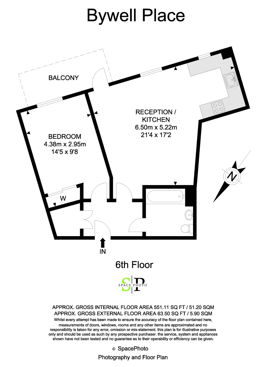 1 Bedrooms Flat for sale in Bywell Place, London E16