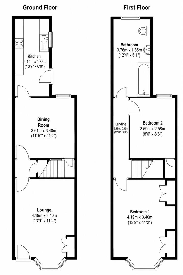 64, Cambridge Street, Leicester floorplan