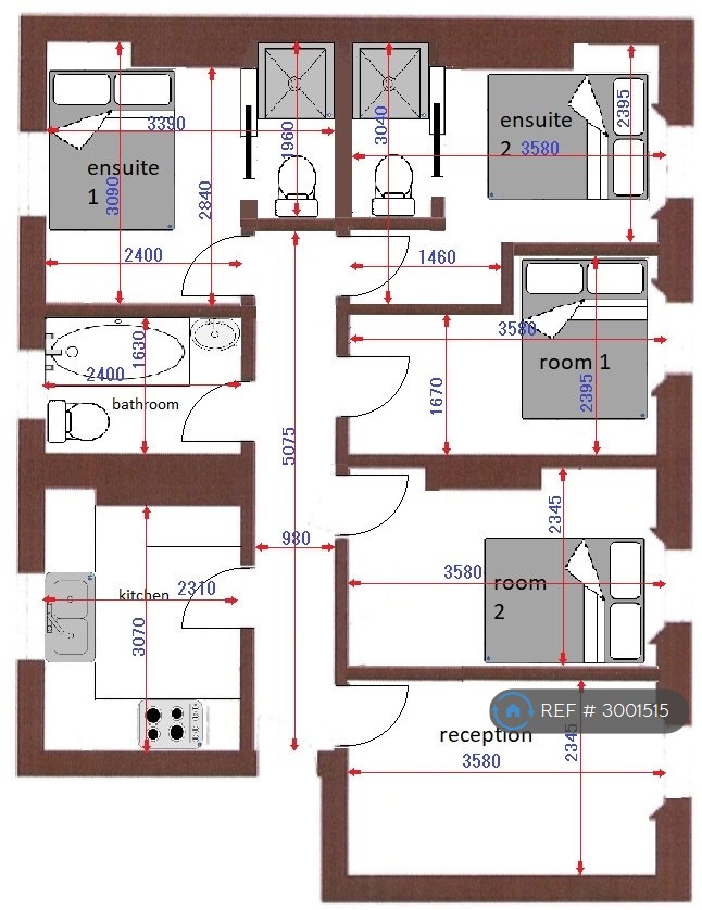 Argyle Street, London floorplan