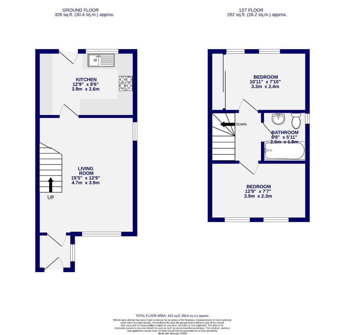 11, Lockey Croft, York floorplan