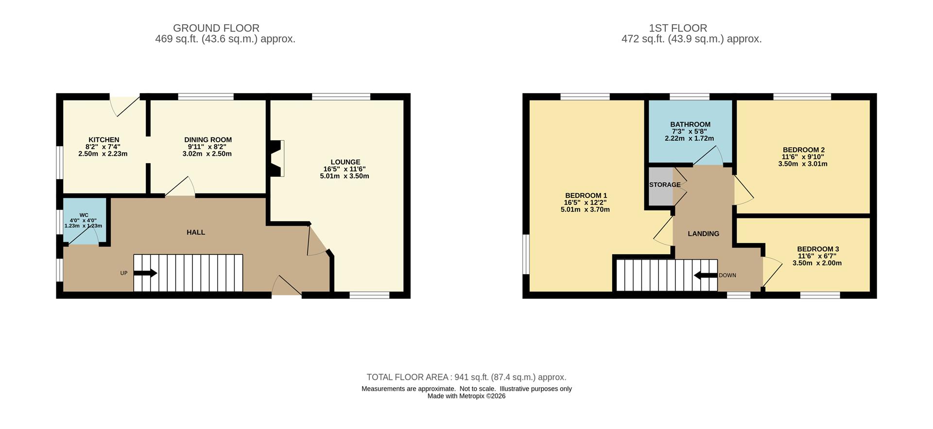8, Knowe Avenue, Manchester floorplan