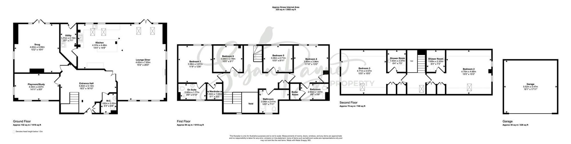 3, Clatterford Road, Newport floorplan