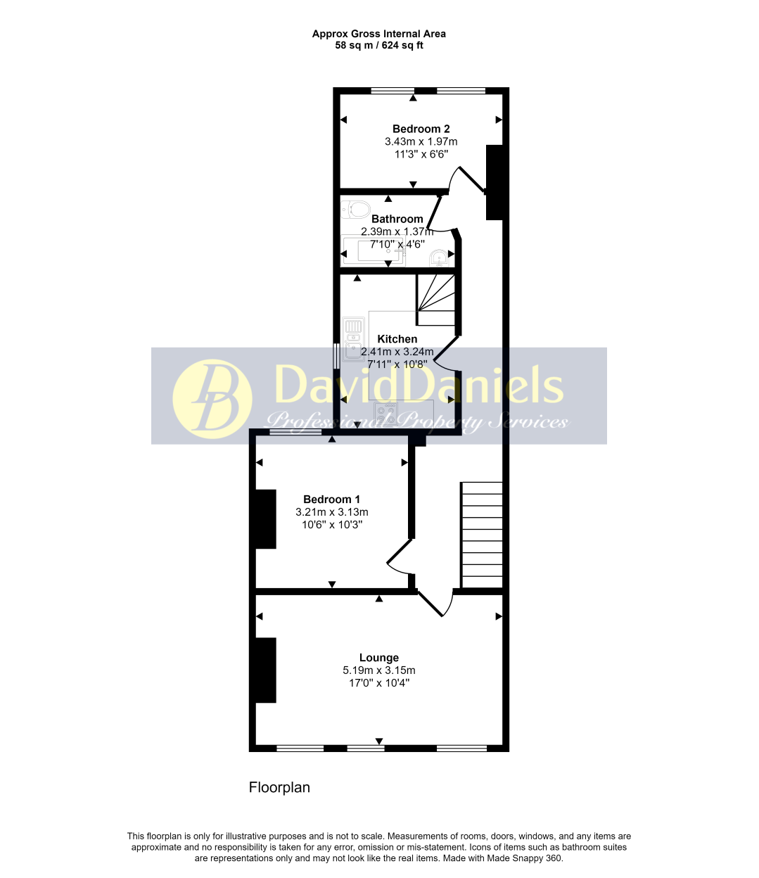 Kettlebaston Road, Leyton E10, 2 bedroom to rent 65189347