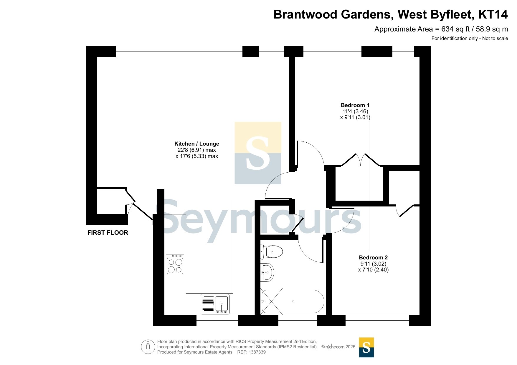 19, Brantwood Gardens, Surrey floorplan