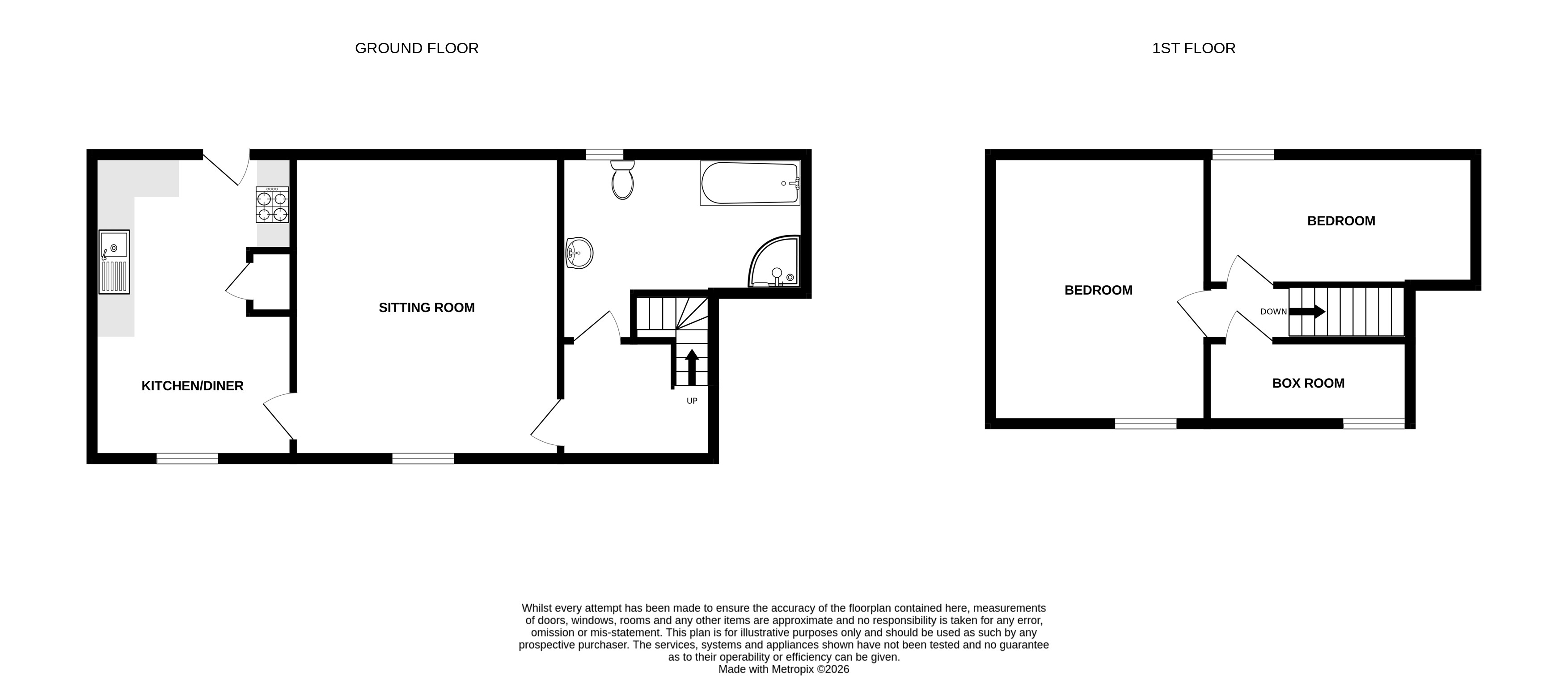 1 Red House, Proby Street, Dingwall floorplan