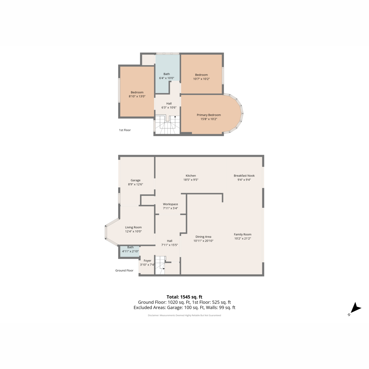 3, Cotswold Way, Enfield floorplan