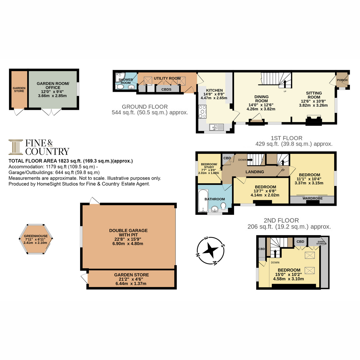 130, Station Road, Diss floorplan