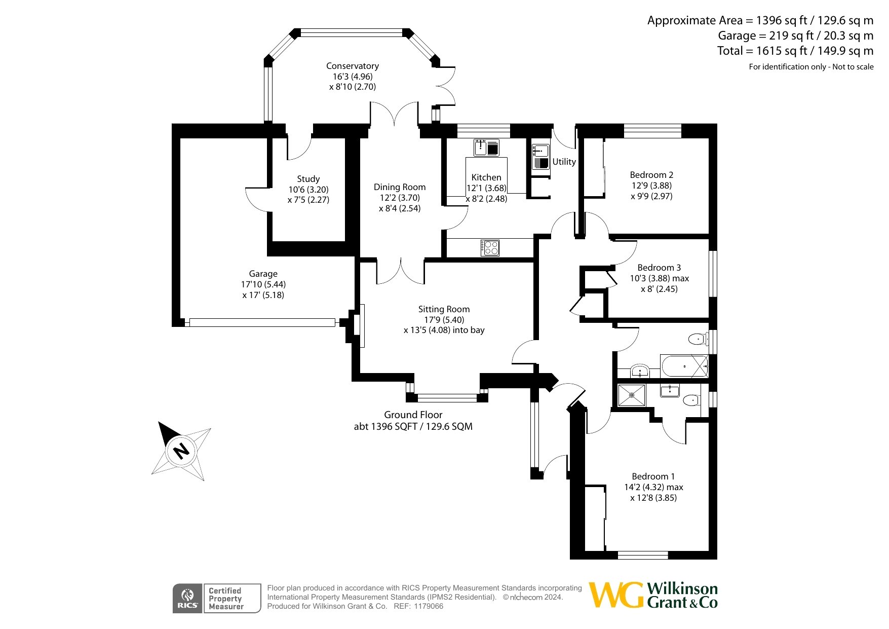 Bramley Gardens, Whimple, Exeter EX5, 3 bedroom bungalow for sale