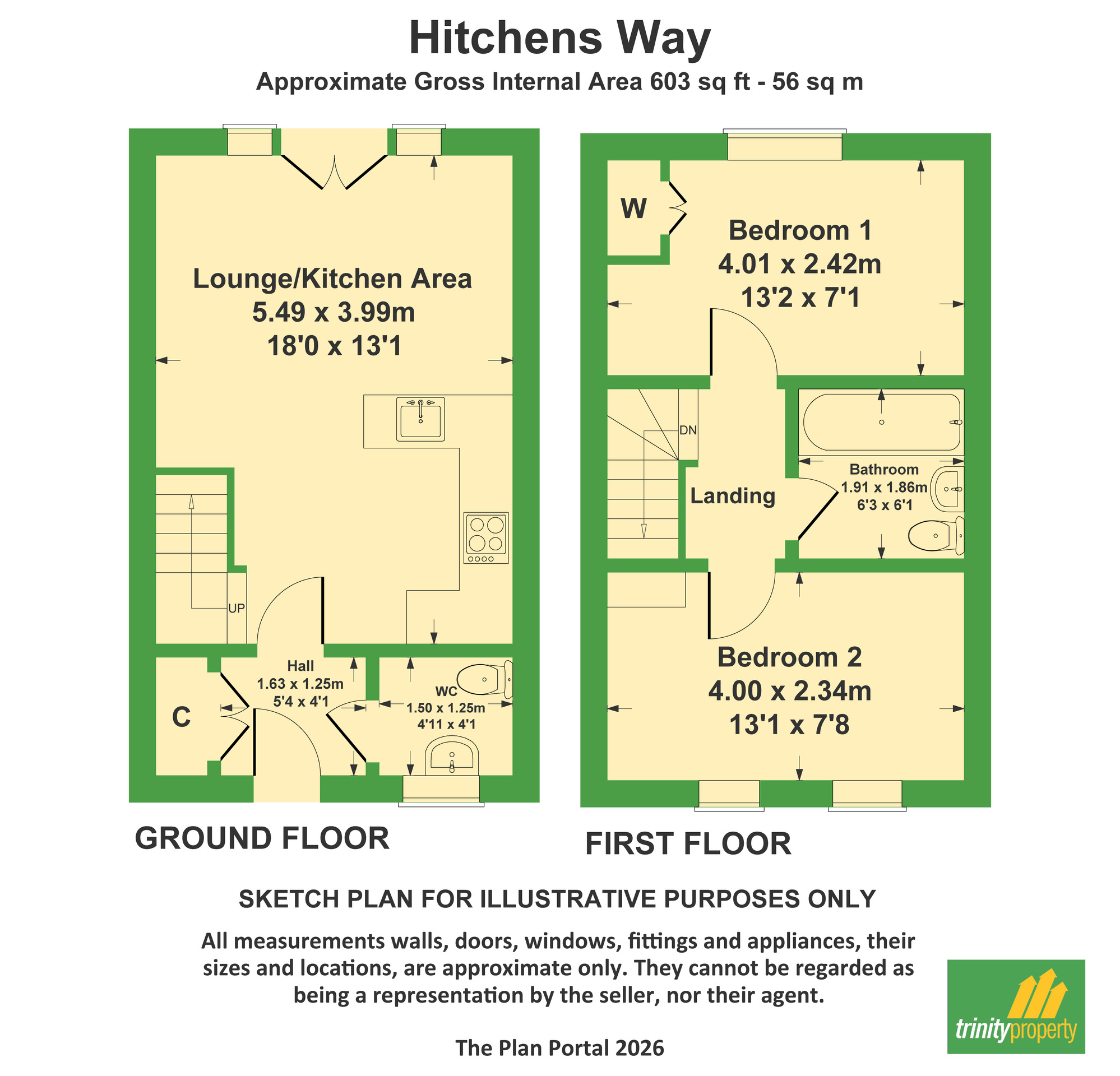 25 Hitchens Way, Bridgnorth floorplan