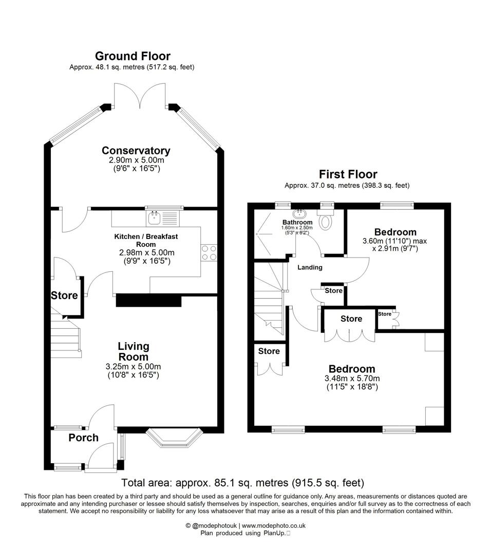 50, Colson Road, Loughton floorplan
