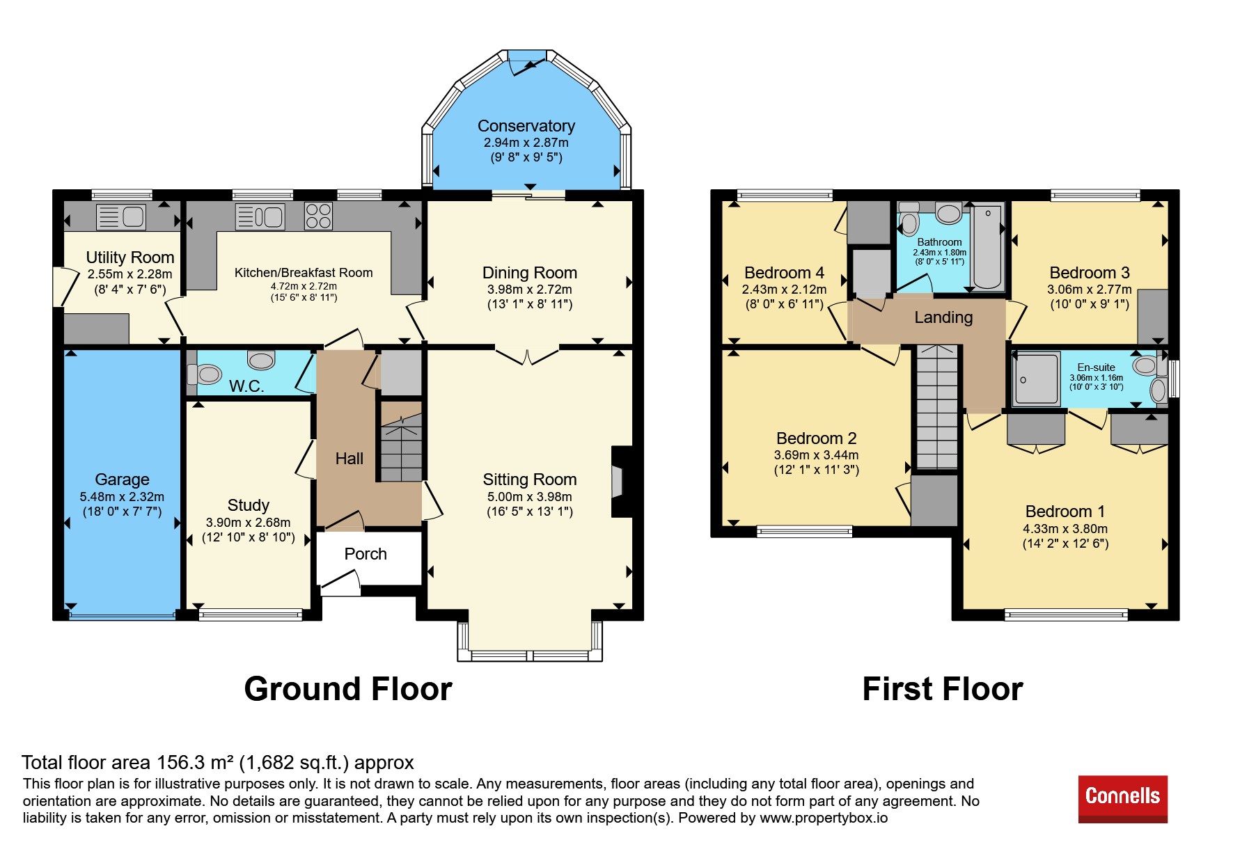 9, The Peacocks, WARWICK floorplan