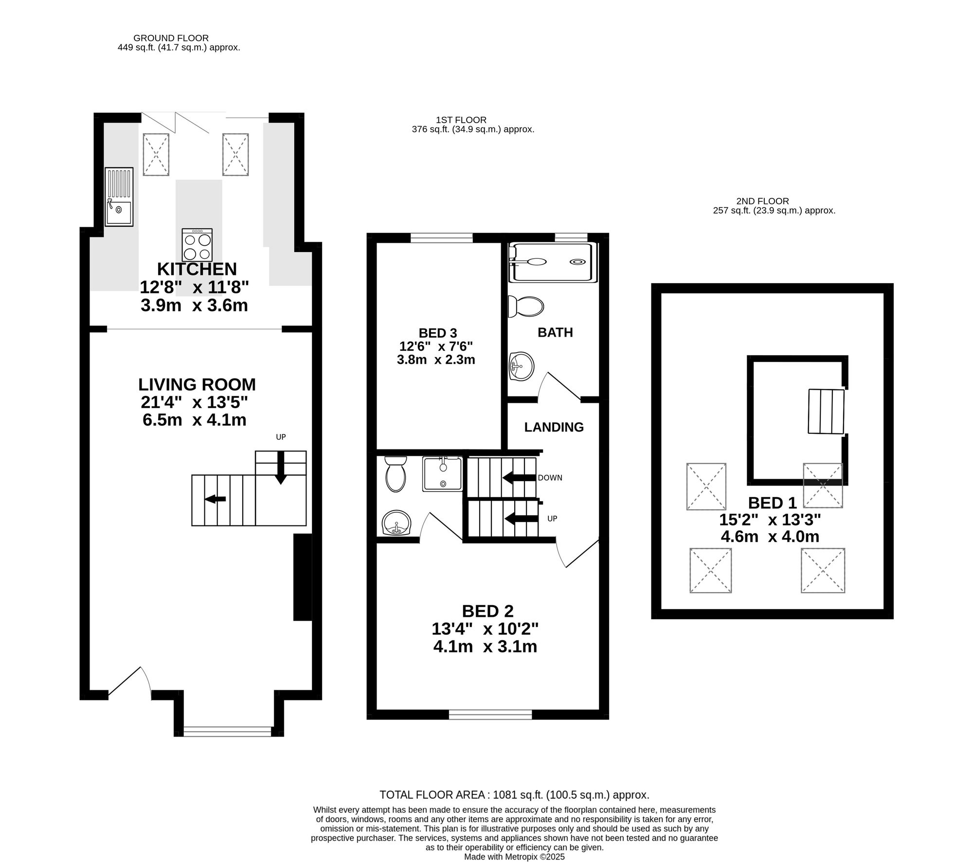 23 Knutsford View, Altrincham floorplan