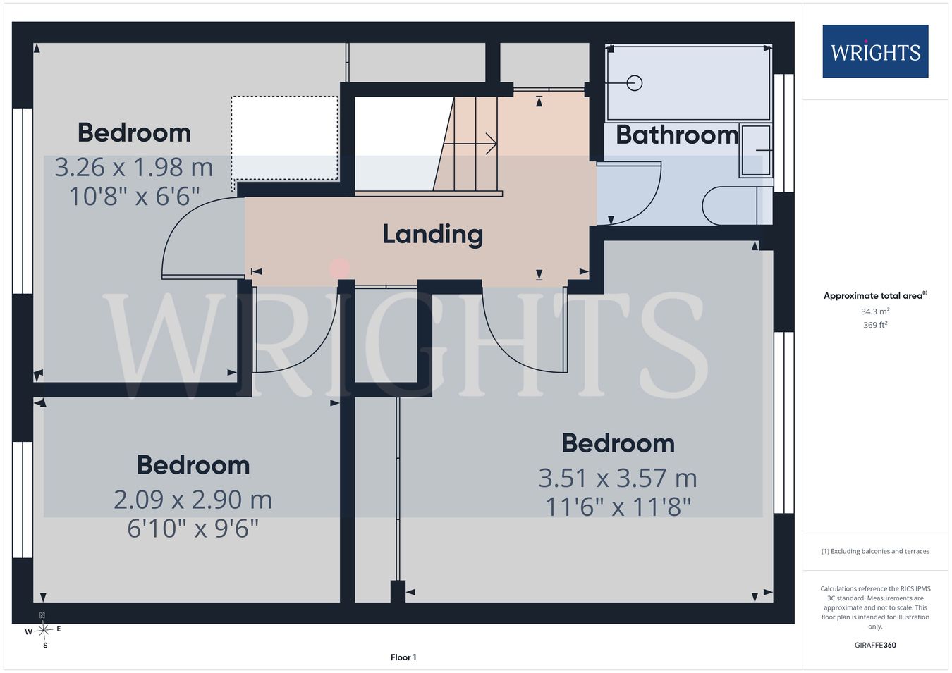 17, Cherry Croft, Welwyn Garden City floorplan