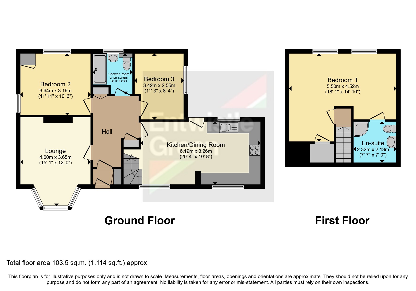 11, The Crescent, Lancaster floorplan