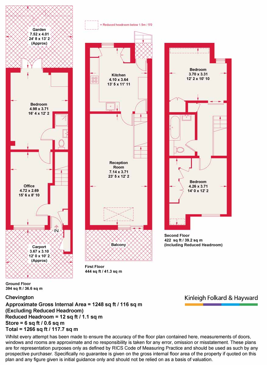 Garlinge Road, West Hampstead, London, NW2 floorplan