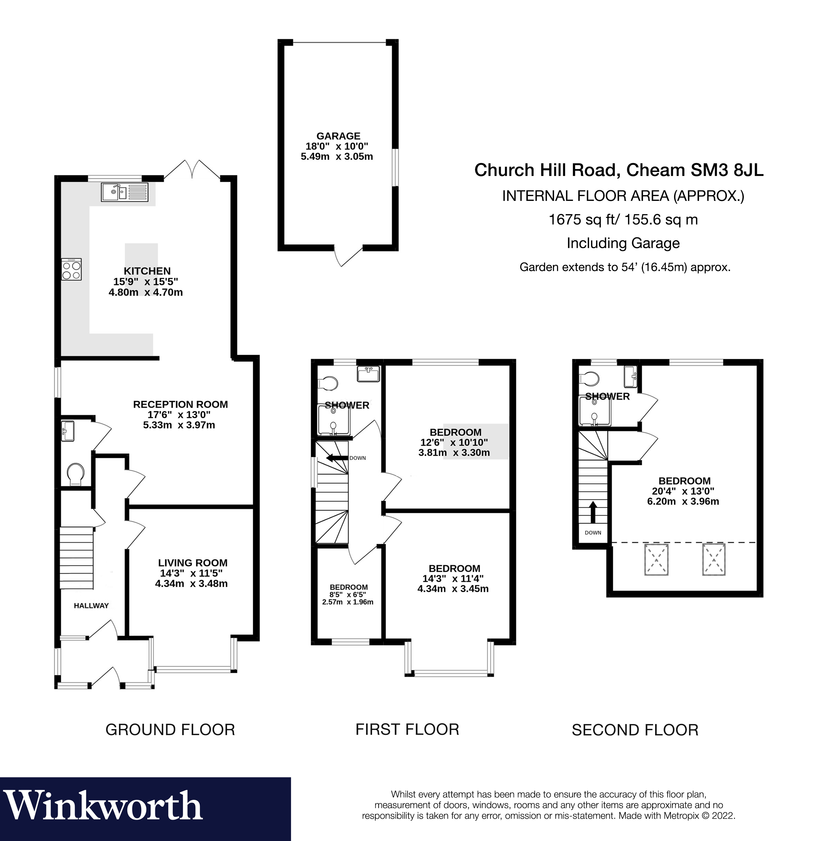 Church Hill Road, Cheam, Sutton SM3, 4 bedroom semidetached house for