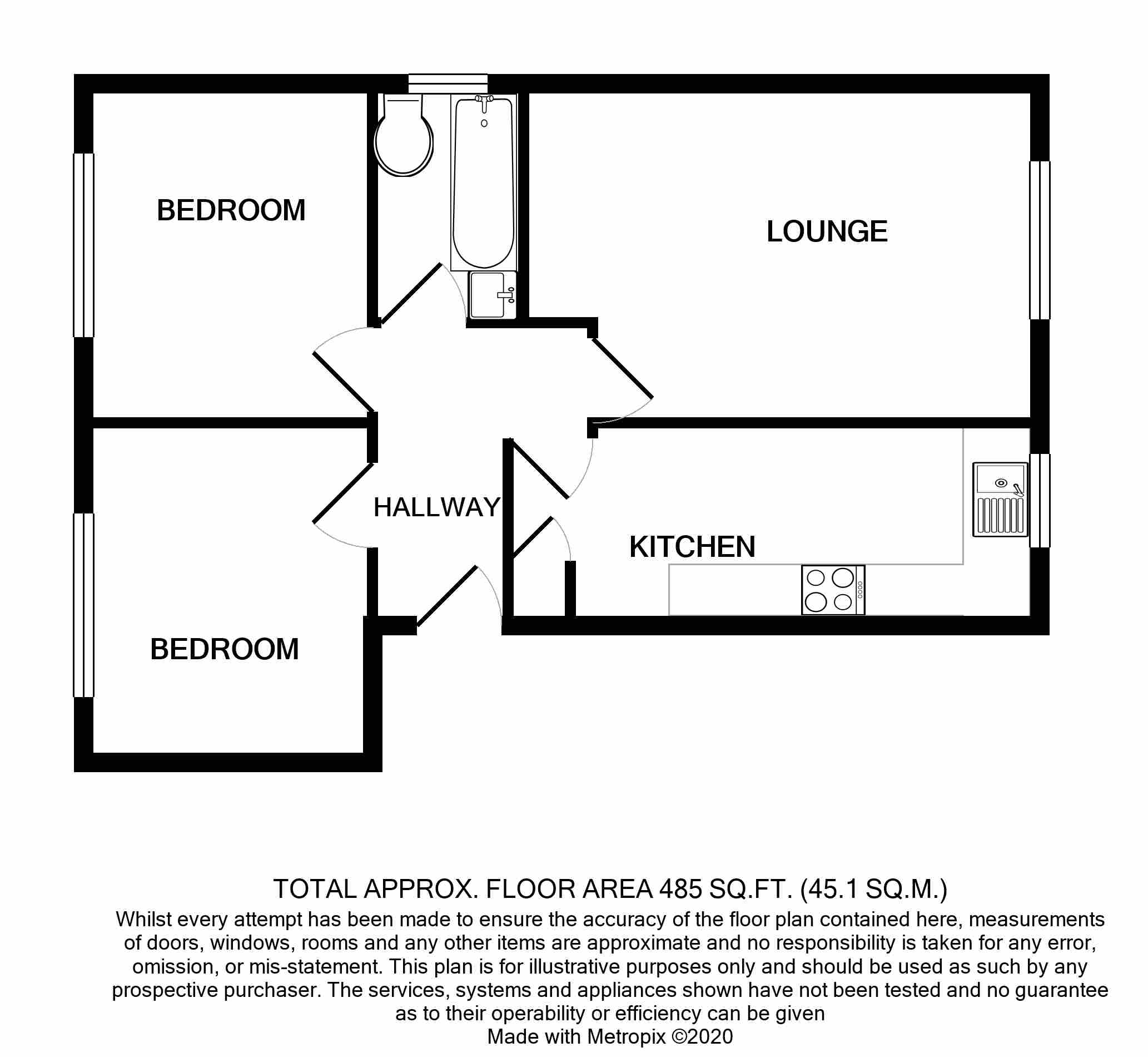 98, Henley Drive, Frimley floorplan