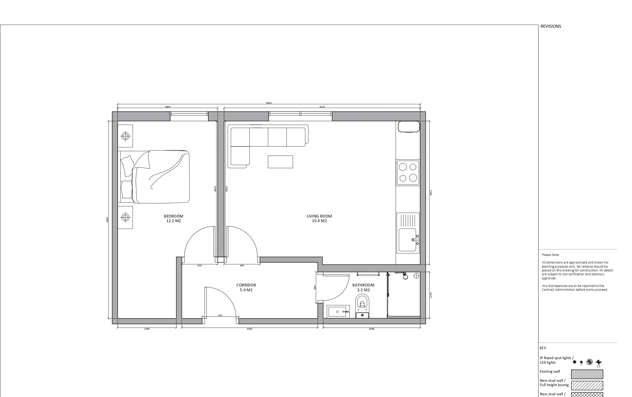 Flat 2, 1 Marlborough Road, Gillingham floorplan