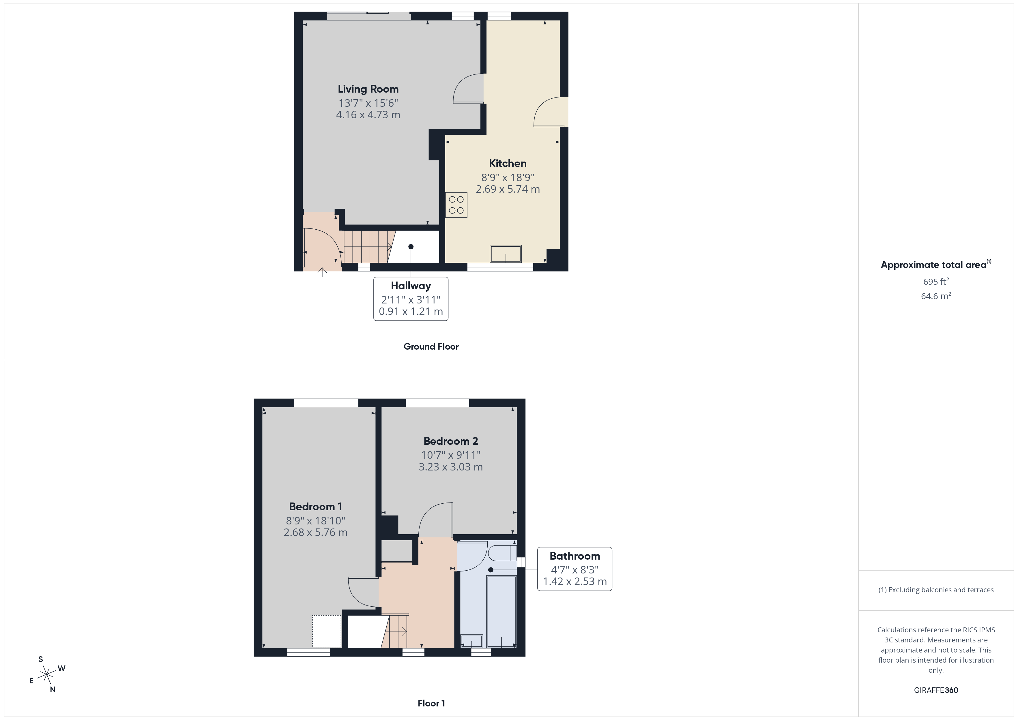 Arundel Road, Peterborough floorplan