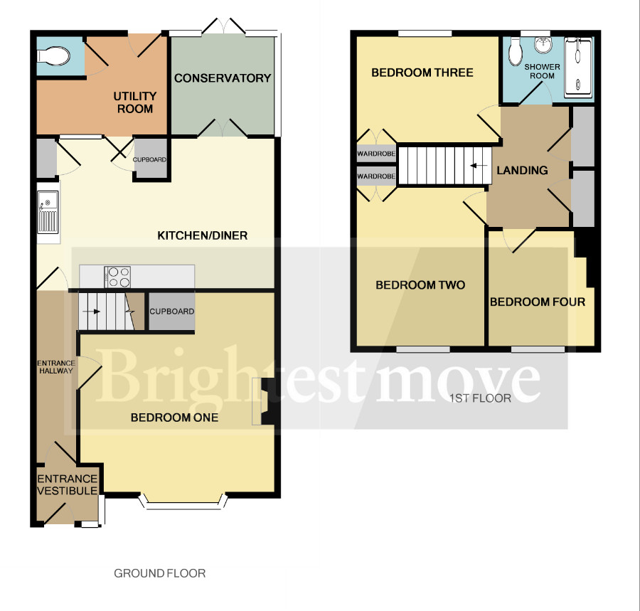 4 Bedrooms Detached house to rent in Priory Close, Cannington, Bridgwater TA5