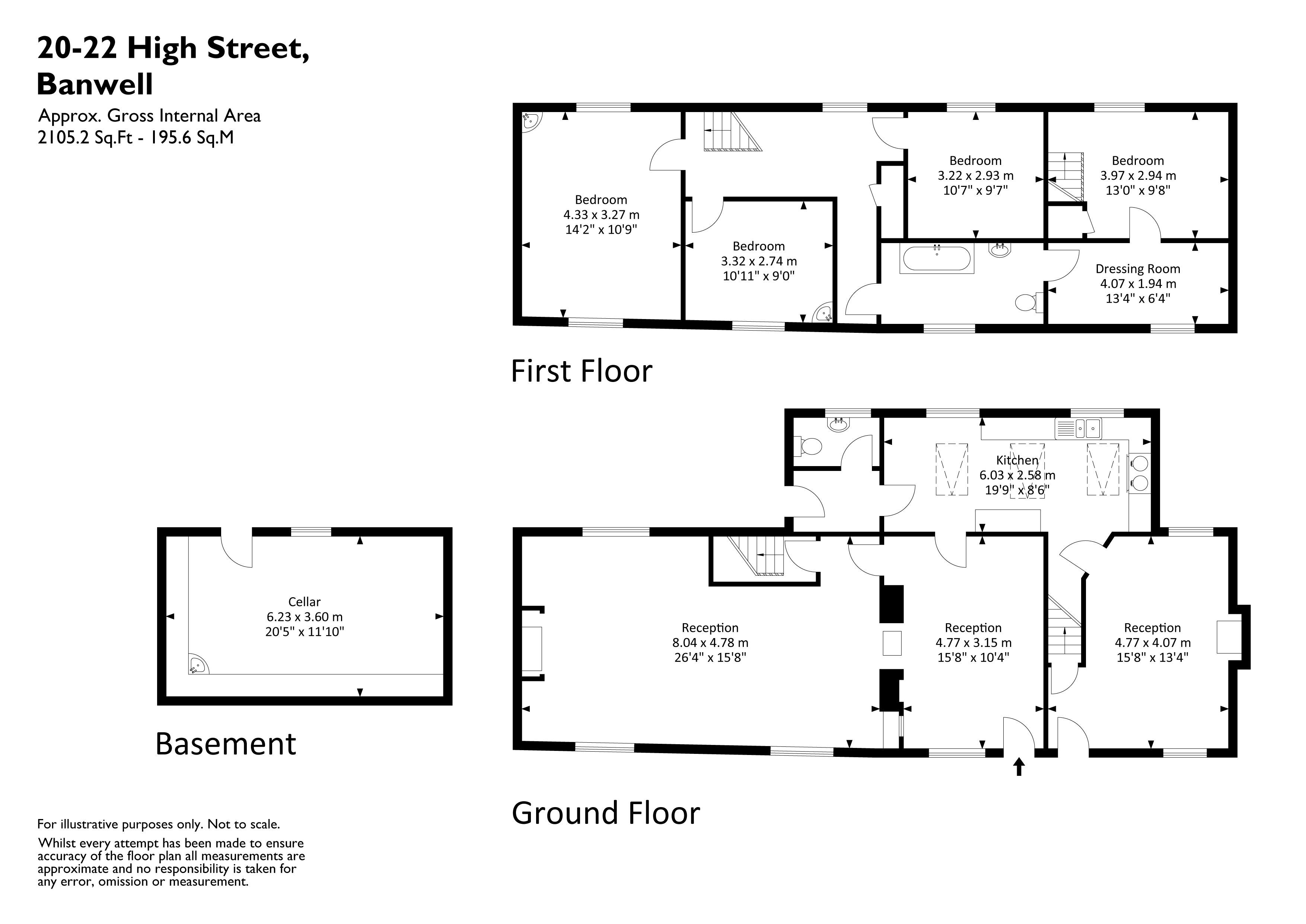 20-22, High Street, Weston super Mare floorplan