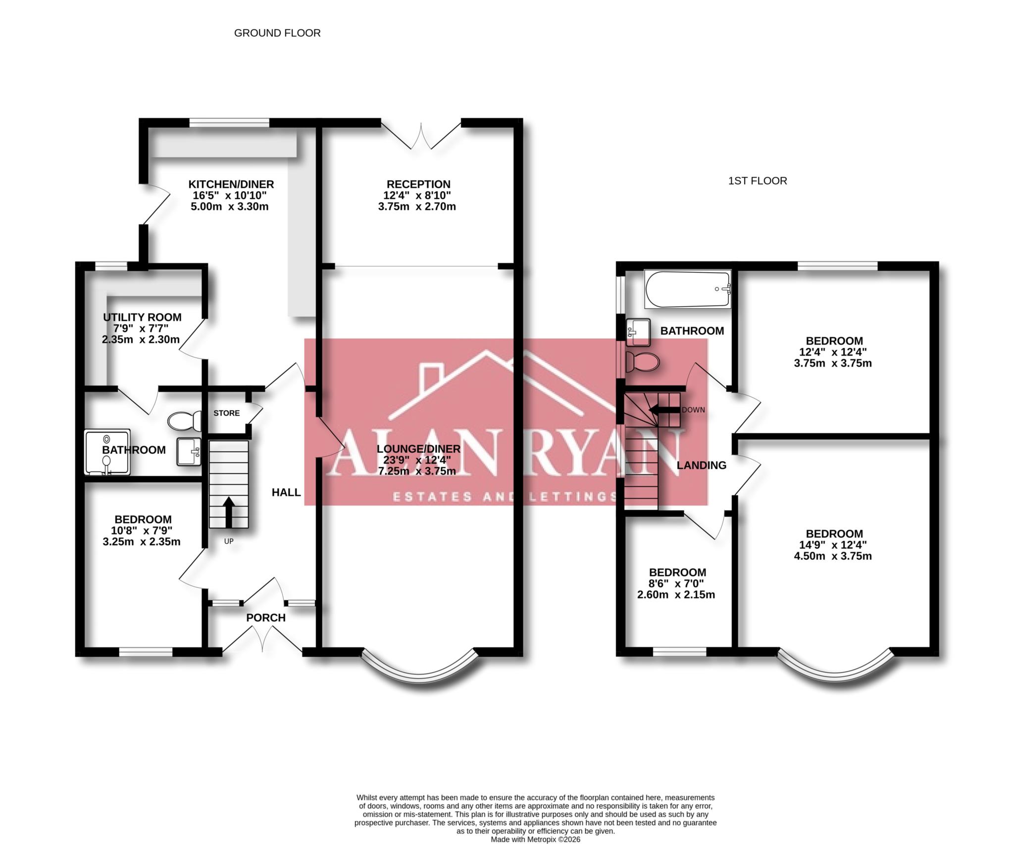 7, Mough Lane, Oldham floorplan