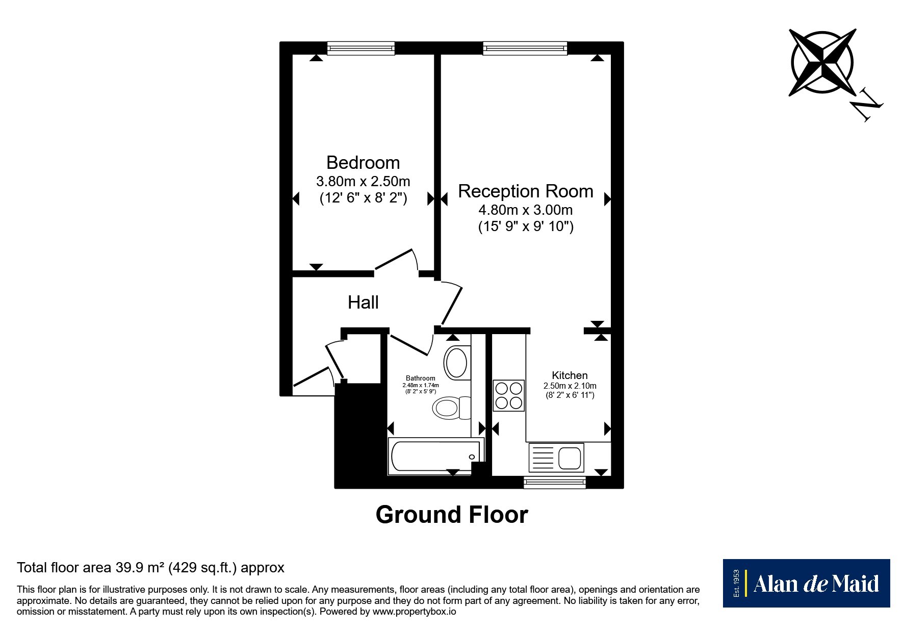 12, Maple Leaf Close, Westerham floorplan