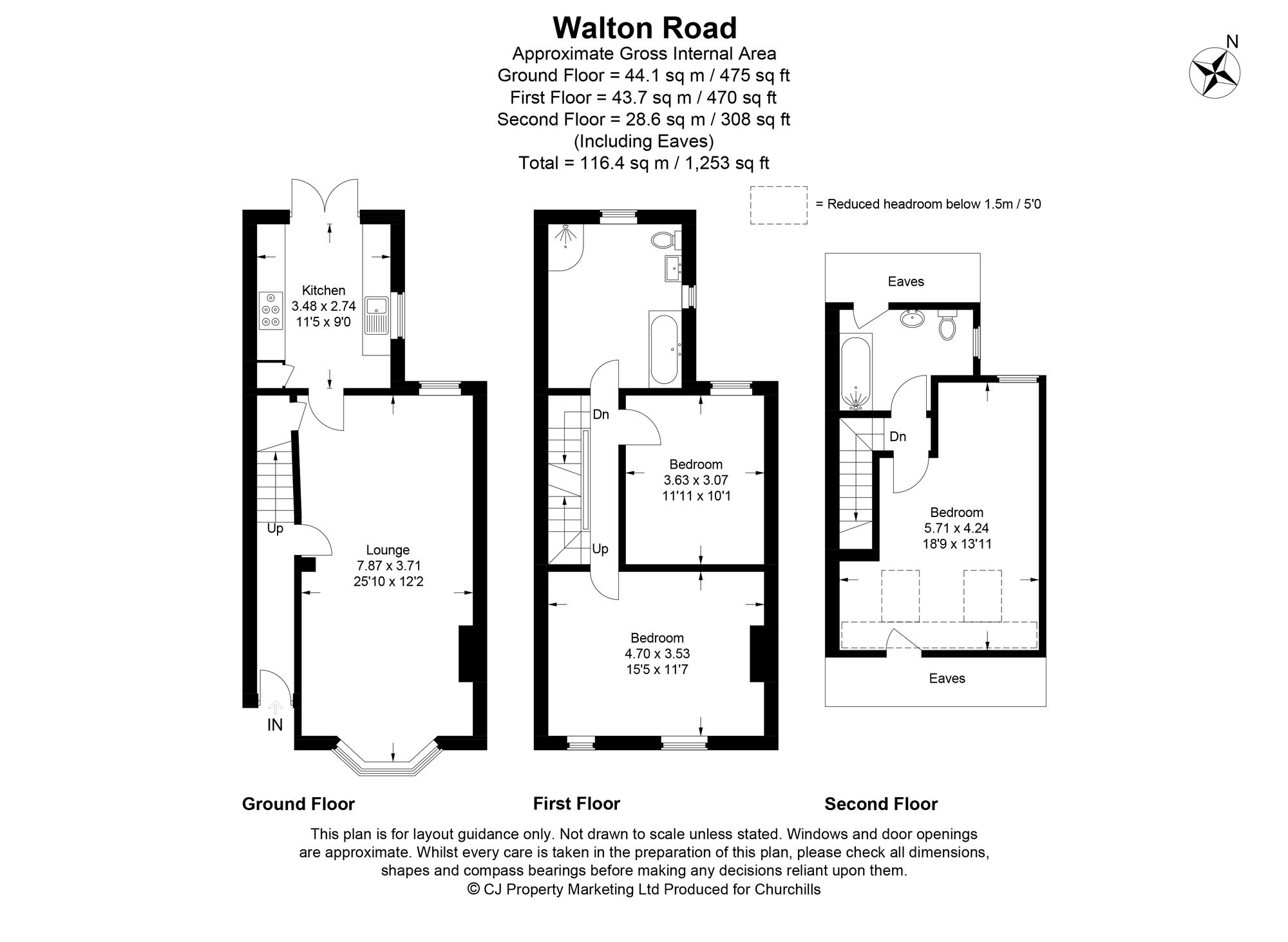 22 Walton Road, Bushey floorplan