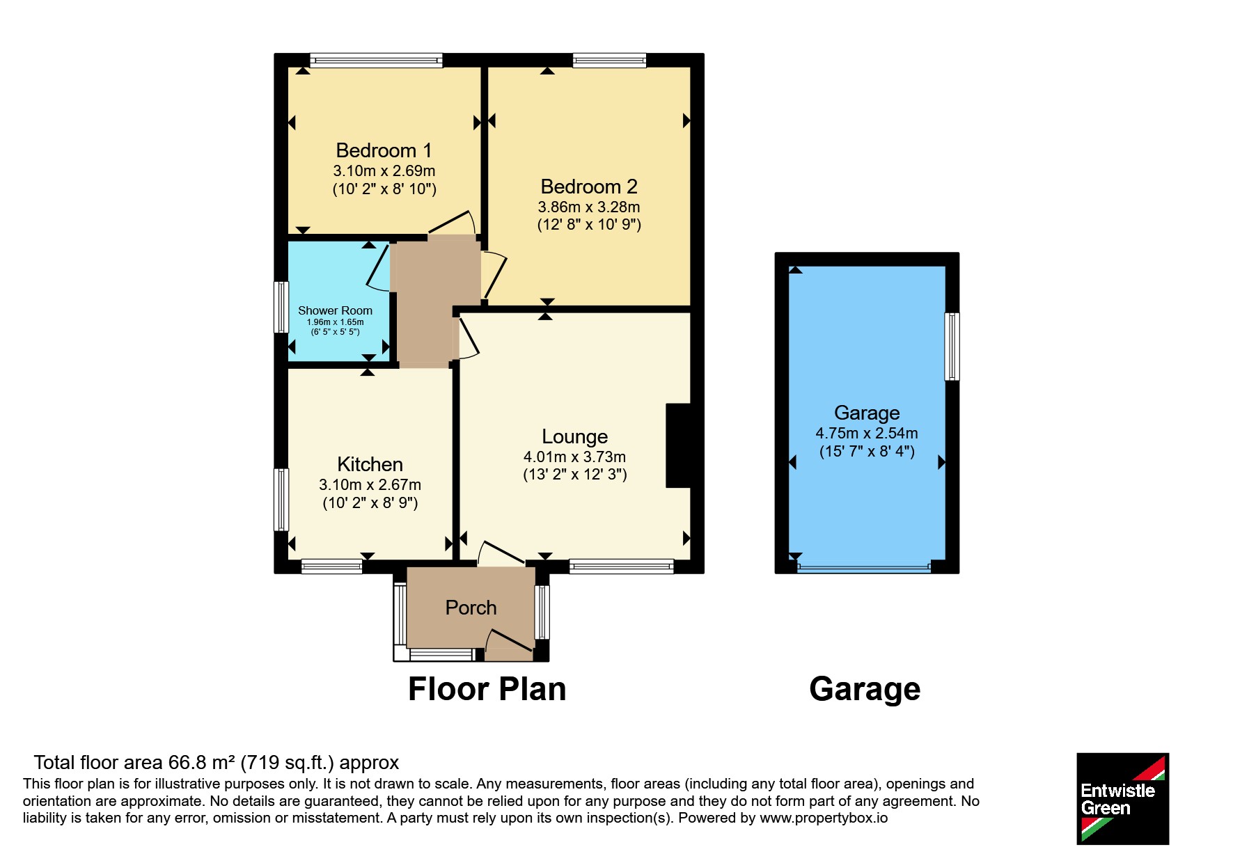 12, Kingston Close, Poulton-le-Fylde floorplan