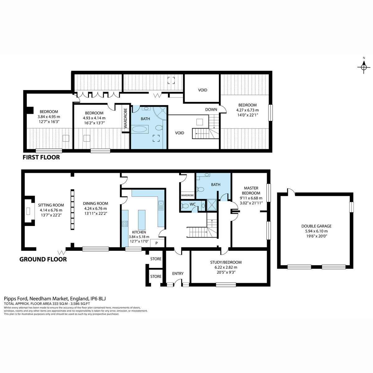 Oak Barn, Pipps Ford, Ipswich floorplan