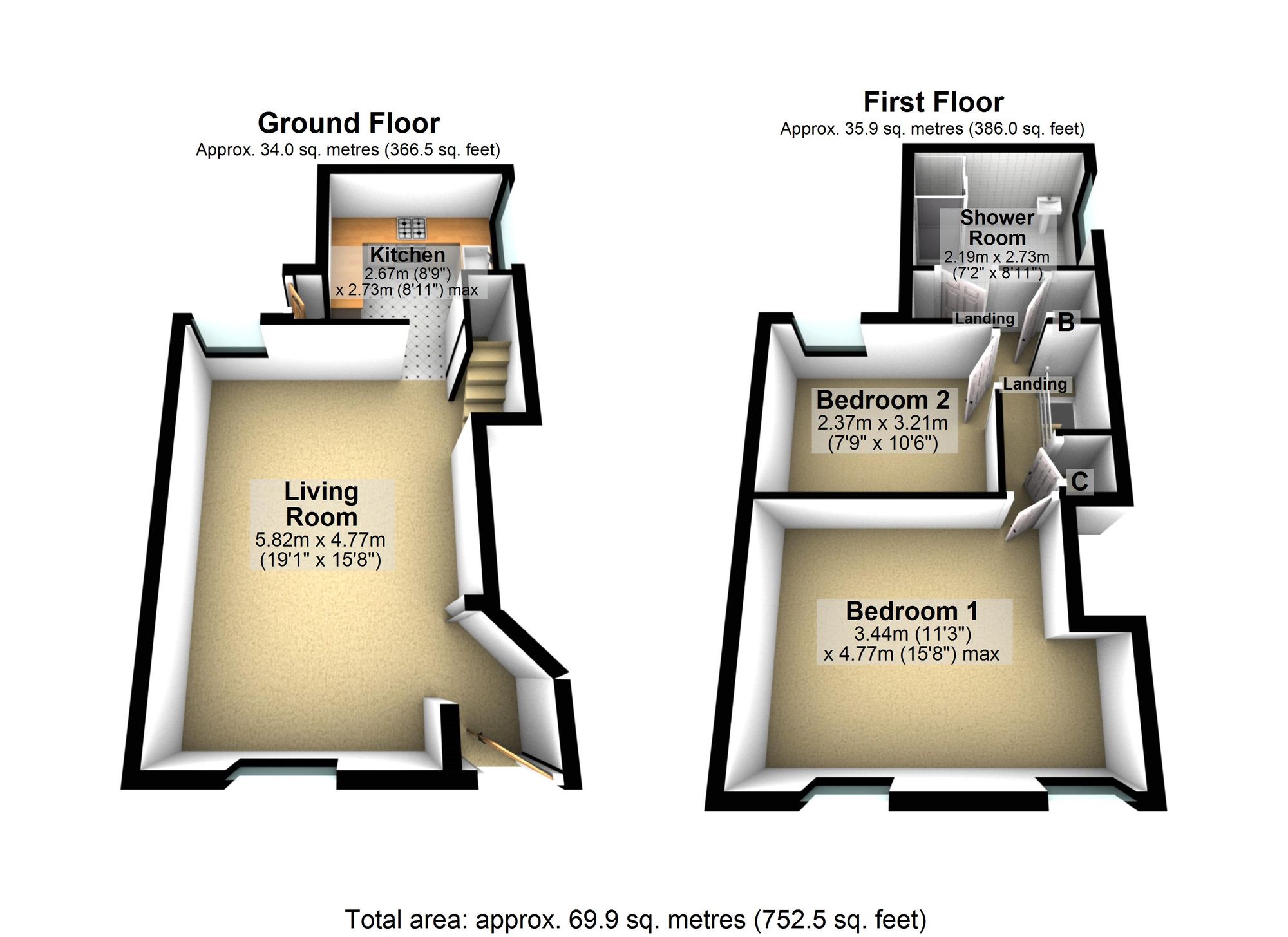 24 Bolton Street, Brixham floorplan