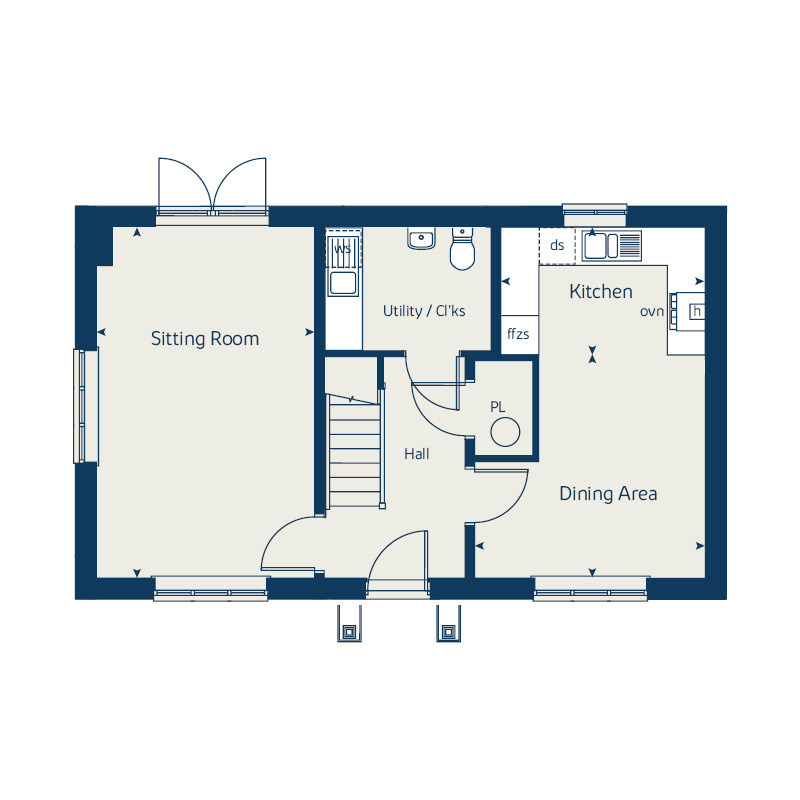 47, The Street, Hullavington floorplan