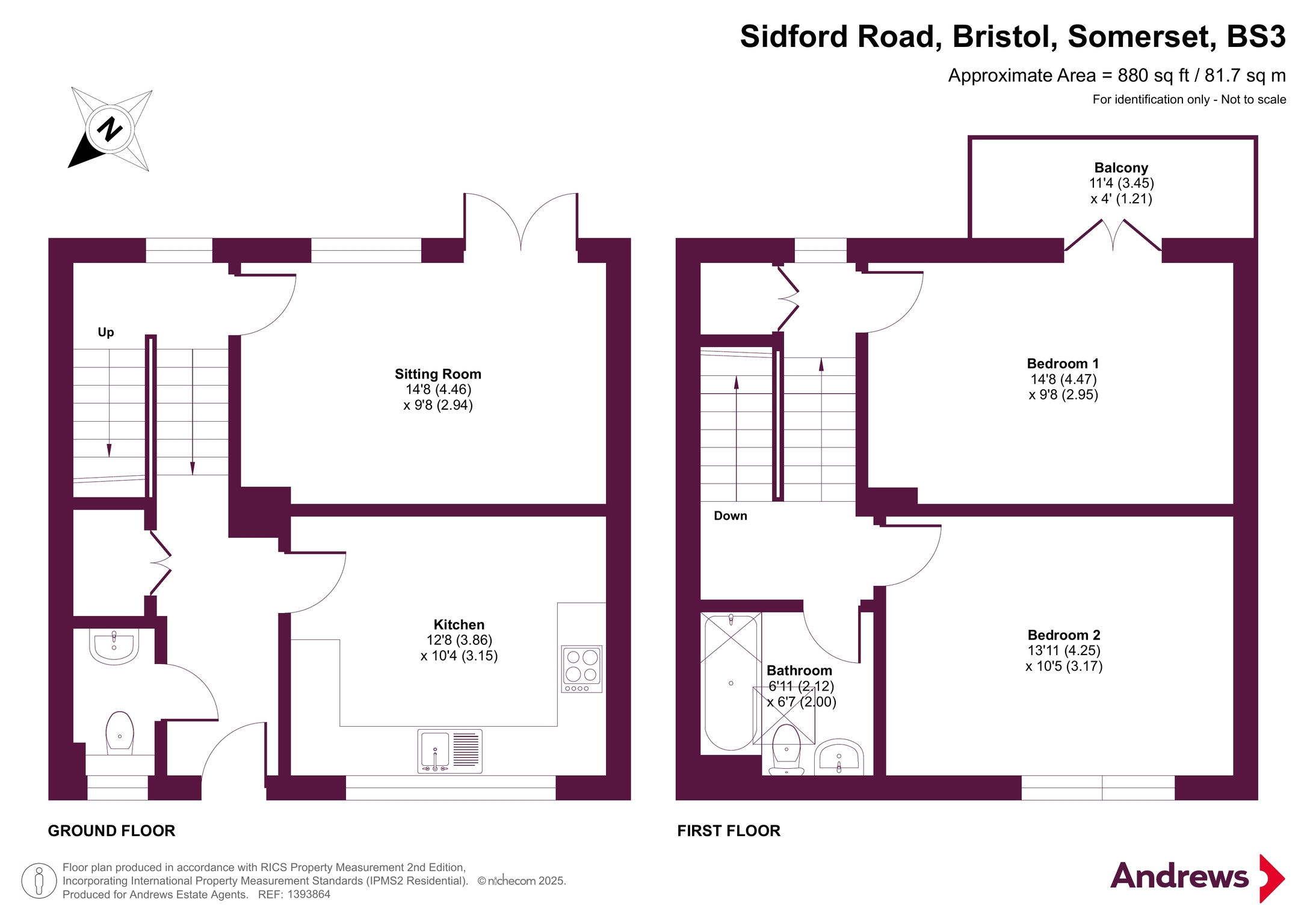 39, Sidford Road, Somerset floorplan