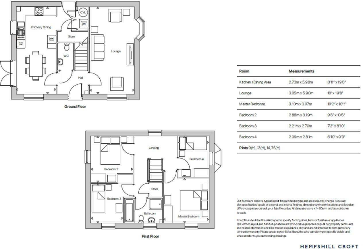 The Melbourne, Low Wood Road, Nottingham floorplan