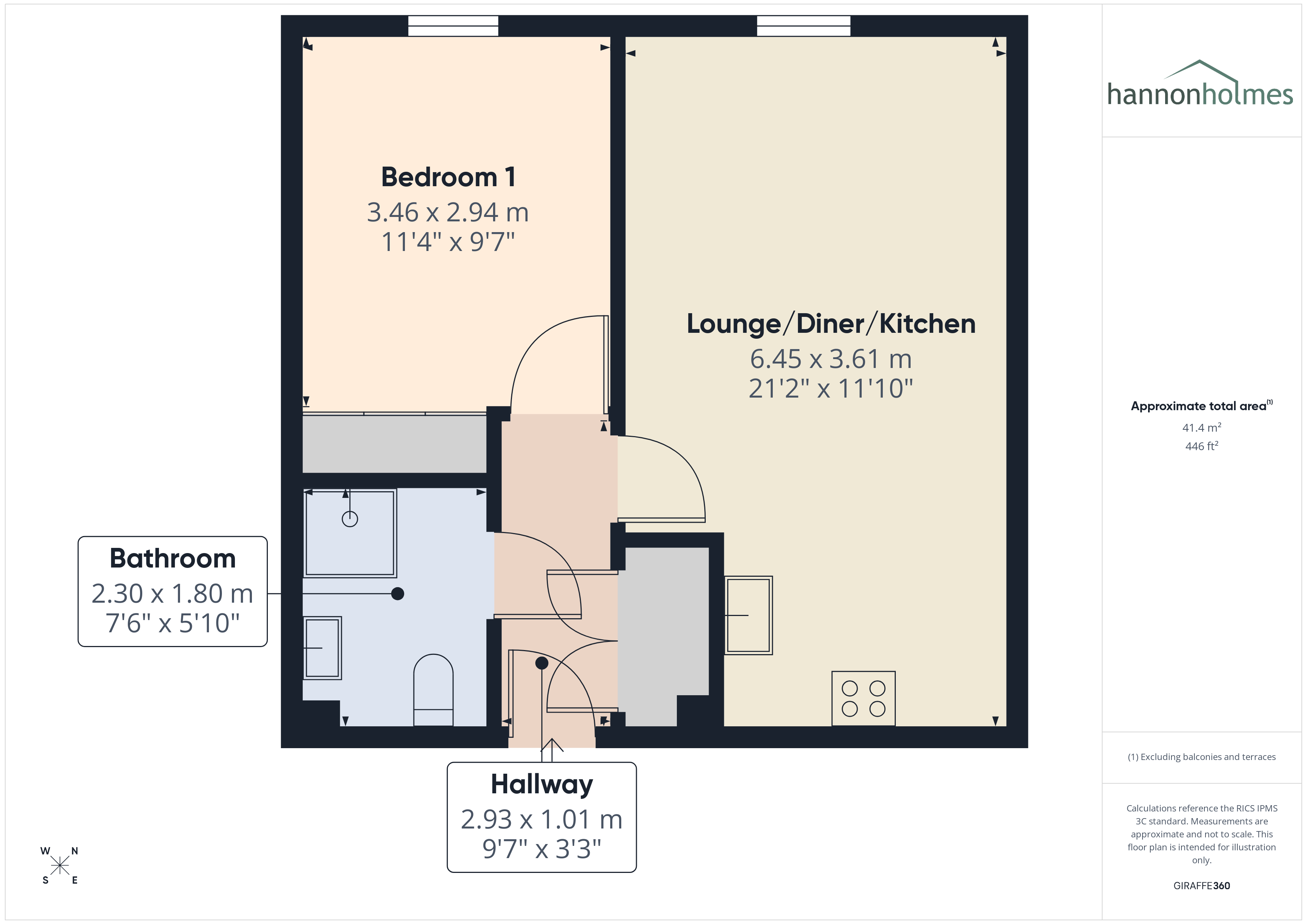 7, Fletcher Court, Manchester floorplan