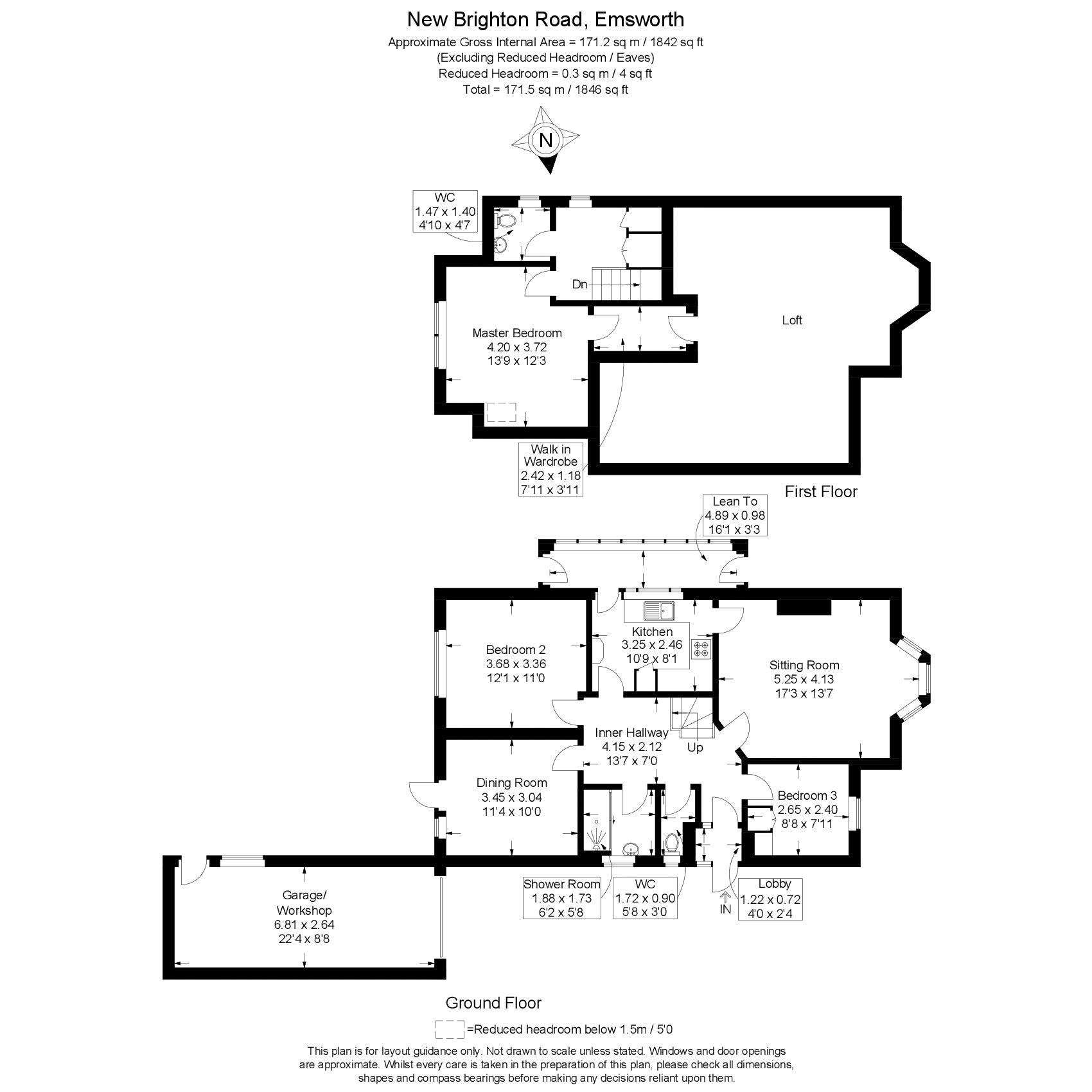 78, New Brighton Road, Emsworth floorplan