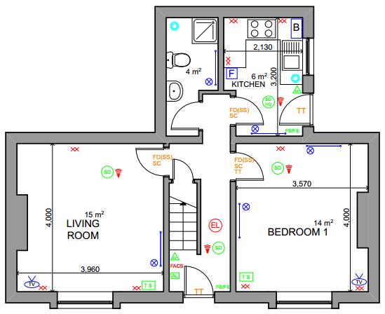 89, Brunswick Street, Sheffield floorplan
