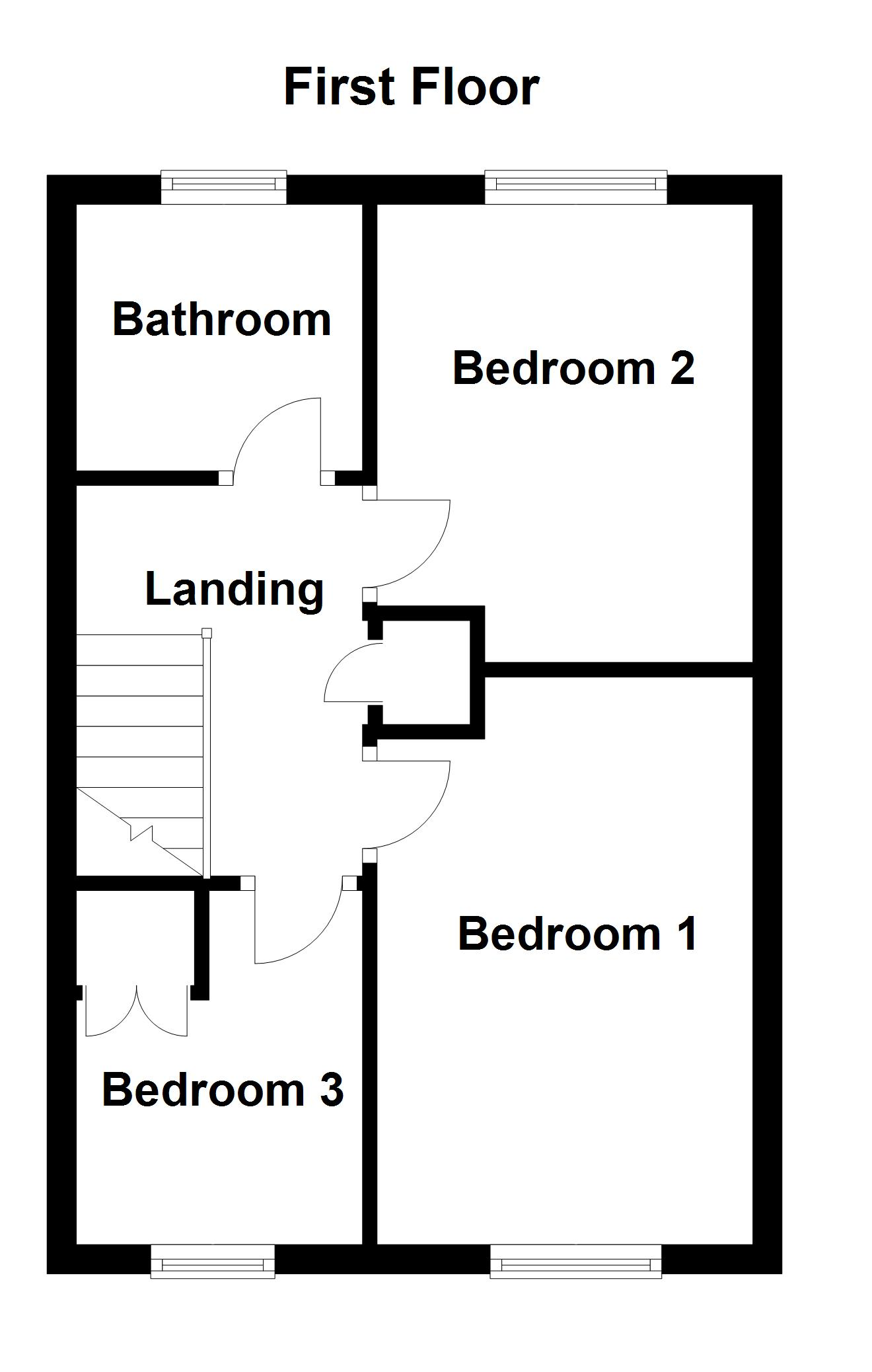 2, Equitable Street, Milnrow floorplan