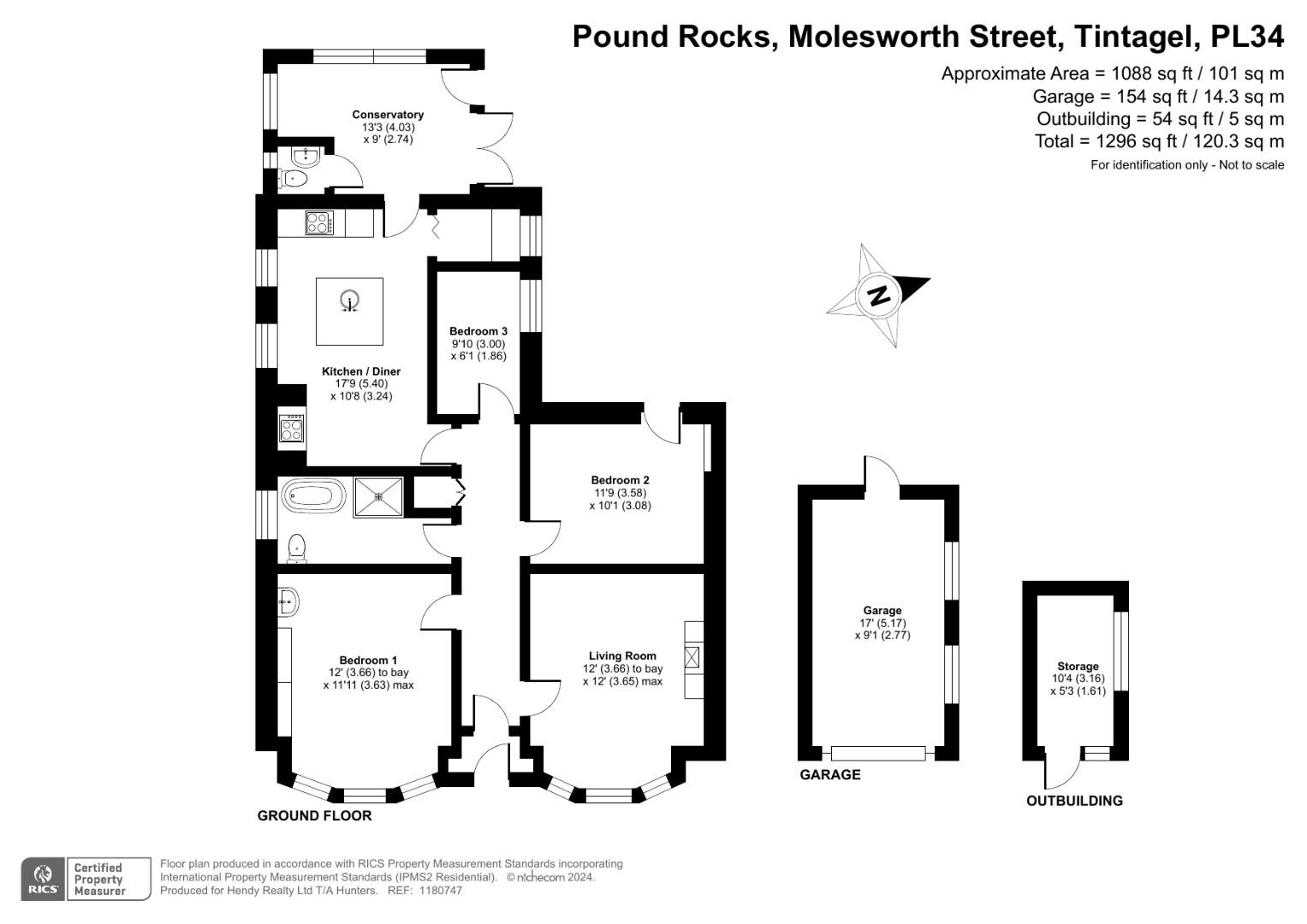 Molesworth Street, Tintagel floorplan