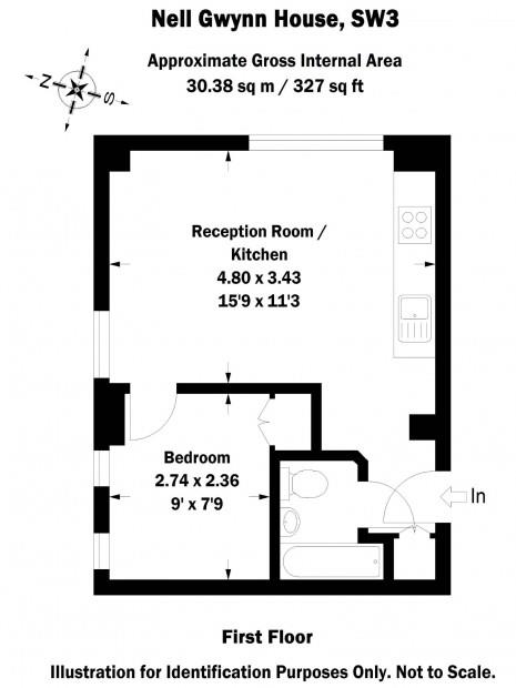 22 Nell Gwynn House, Sloane Avenue, London floorplan
