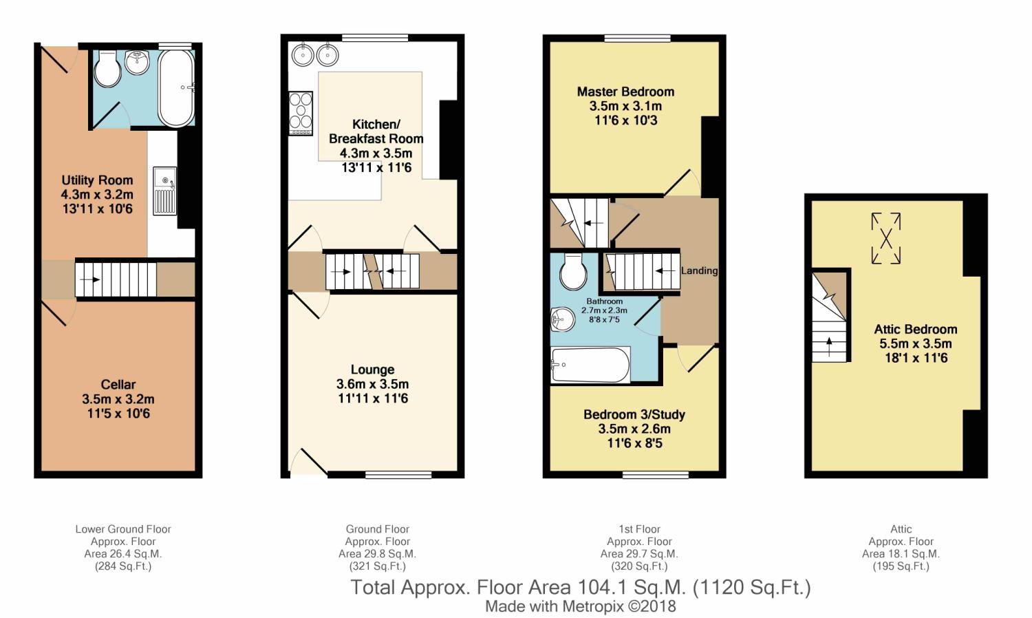 3 bed end terrace house for sale in Langsett Road South, Oughtibridge